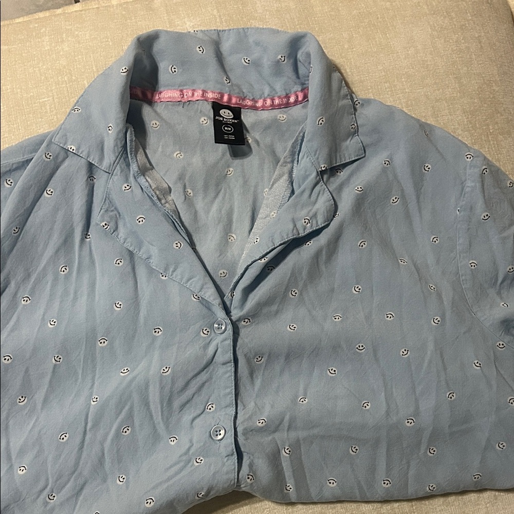 Medium Joe Boxer pajama set light blue